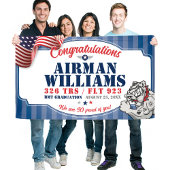 Abschluss der Luftwaffe 326 TRS Bulldogs Mascot 3x Banner