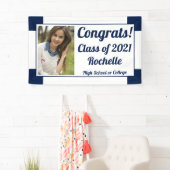 Abschluss der Marine und der White One Foto Class Banner (Insitu)