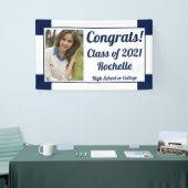 Abschluss der Marine und der White One Foto Class Banner (Messeveranstaltung)