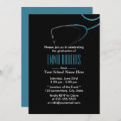 Abschluss der Medizin- oder Pflegeschule Einladung (Vorne/Hinten)