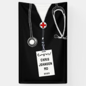 Abschluss der Medizinschule Banner (Vertikal)