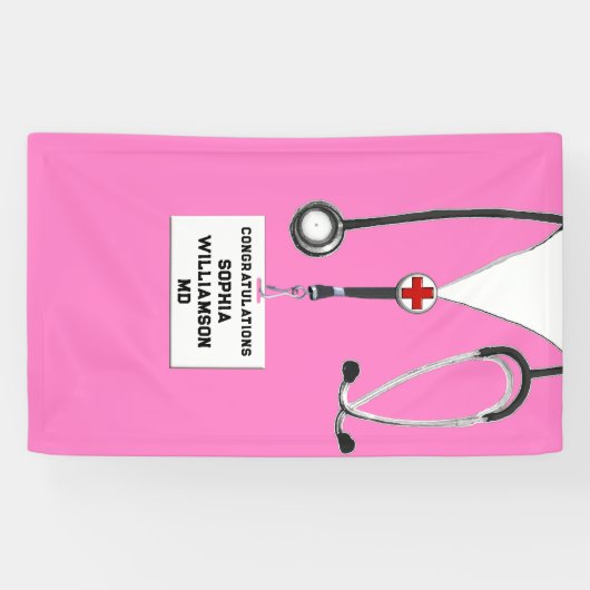 Abschluss der Medizinschule Banner (Horizontal)