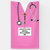 Abschluss der Medizinschule Banner (Vertikal)