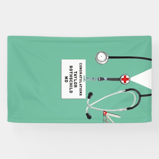 Abschluss der Medizinschule Banner (Horizontal)