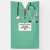 Abschluss der Medizinschule Banner (Vertikal)