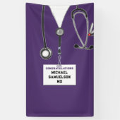 Abschluss der Medizinschule Banner (Vertikal)