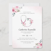 Abschluss der Medizinschule Einladung (Vorderseite)