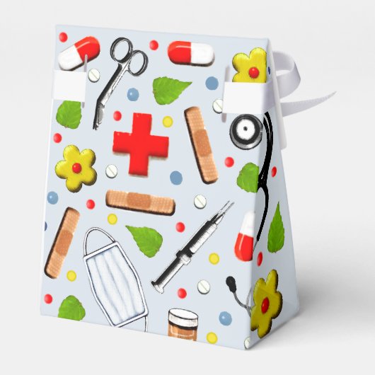 Abschluss der Medizinschule Geschenkschachtel (Rückseite)