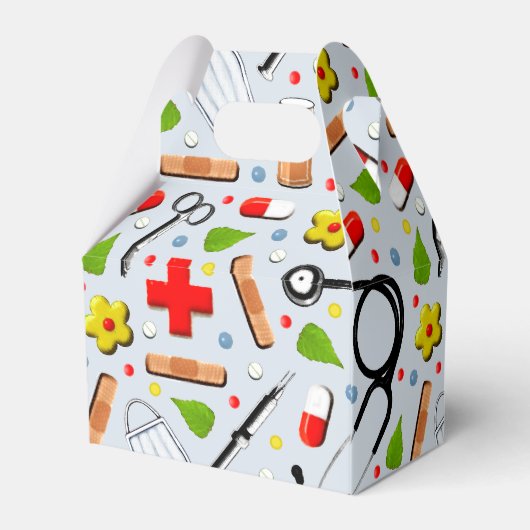 Abschluss der Medizinschule Geschenkschachtel (Rückseite)