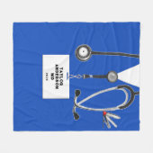 Abschluss der Medizinschule Grad Fleecedecke (Vorderseite (Horizontal))