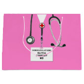 Abschluss der Medizinschule Große Geschenktüte (Vorderseite)