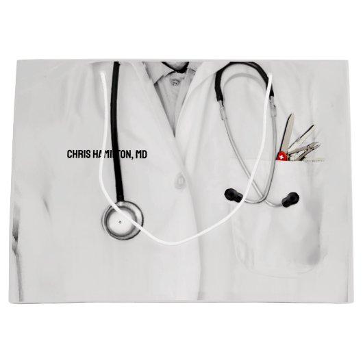 Abschluss der Medizinschule Großpackung Große Geschenktüte (Vorderseite)