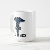 Abschluss der Medizinschule Kaffeetasse (Vorderseite Links)