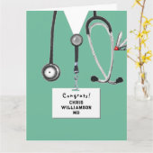 Abschluss der Medizinschule Karte (Gelbe Blume)