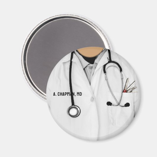 Abschluss der Medizinschule Magnet (Vorderseite/Rückseite)