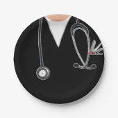 Abschluss der Medizinschule Pappteller (Vorderseite)