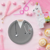 Abschluss der Medizinschule Pappteller (Party)