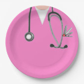 Abschluss der Medizinschule Pappteller (Vorderseite)