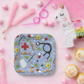 Abschluss der Medizinschule Pappteller (Party)