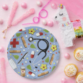 Abschluss der Medizinschule Pappteller (Party)