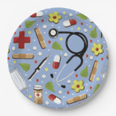 Abschluss der Medizinschule Pappteller (Vorderseite)