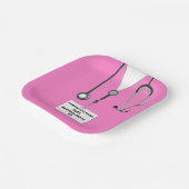 Abschluss der Medizinschule Pappteller (Gewinkelt)