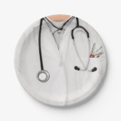 Abschluss der Medizinschule Pappteller (Vorderseite)