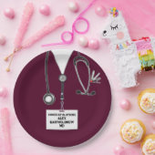 Abschluss der Medizinschule Pappteller (Party)