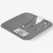 Abschluss der Medizinschule Pappteller (Gewinkelt)