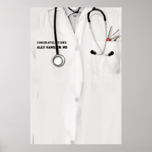 Abschluss der Medizinschule Poster