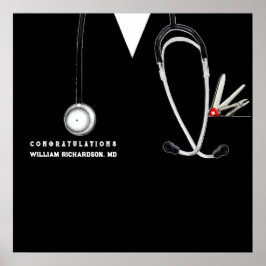 Abschluss der Medizinschule Poster