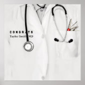 Abschluss der Medizinschule Poster (Vorne)