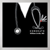 Abschluss der Medizinschule Poster (Vorne)