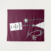 Abschluss der Medizinschule Wandteppich (Vorderseite (Horizontal))