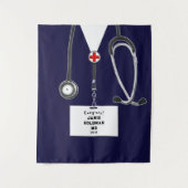 Abschluss der Medizinschule Wandteppich (Vorderseite)