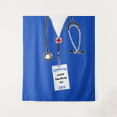 Abschluss der Medizinschule Wandteppich (Vorderseite)