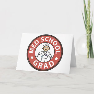 Abschluss der Medizinschule (weiblich) Karte