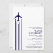 Abschluss der Minimalistischen Flugschule Einladung (Vorderseite)