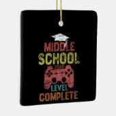 Abschluss der Mittelschule 2020 Keramikornament (Rechts)