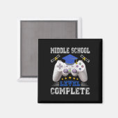 Abschluss der Mittelschule Klasse 2025 Abitur Magnet (Vorderseite/Rückseite)