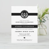 Abschluss der modernen Jurastelle Einladung (Stehend Vorderseite)