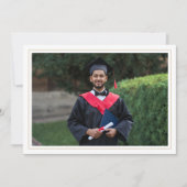 Abschluss der modernen Jurastelle Einladung (Vorderseite)