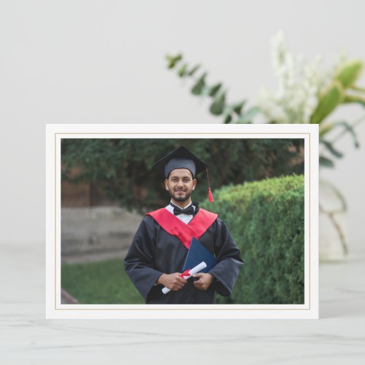 Abschluss der modernen Jurastelle Einladung (Stehend Vorderseite)