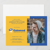 Abschluss der Oakwood University Ankündigung (Vorne/Hinten)
