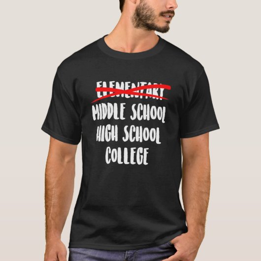 Abschluss der Oberstufe 2022 T-Shirt (Vorderseite)
