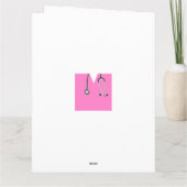 Abschluss der personalisierten Medizinschule Karte (Rückseite)