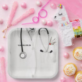 Abschluss der personalisierten Medizinschule Pappteller (Party)