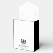 Abschluss der personalisierten modernen Jura-Schul Geschenkschachtel (Geöffnet)