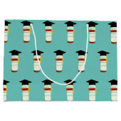 Abschluss der Pharmazie Große Geschenktüte (Rückseite)