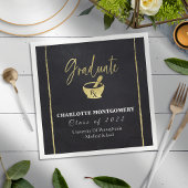 Abschluss der Pharmazie Serviette